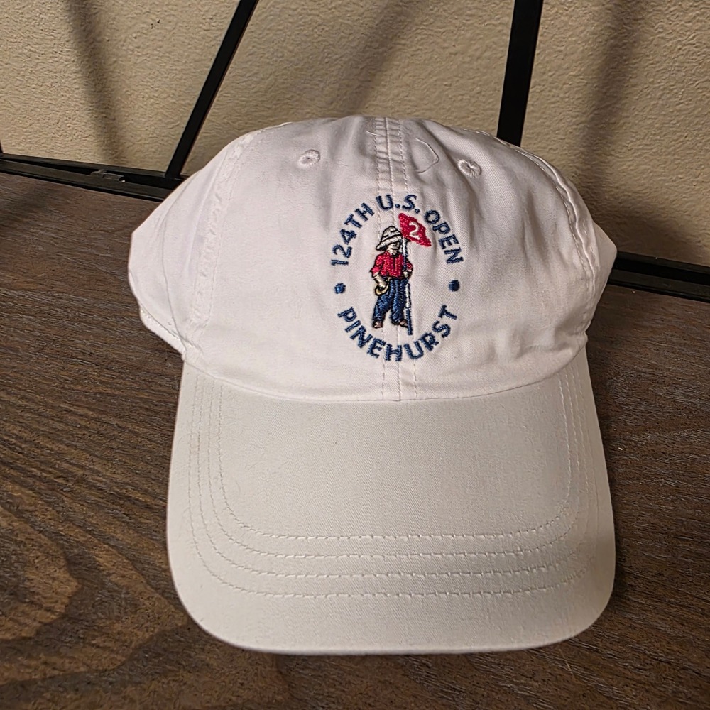 Ahead 124th US Open Pinehurst‎ USGA Member Golf Hat White Putter Boy Cap Classic